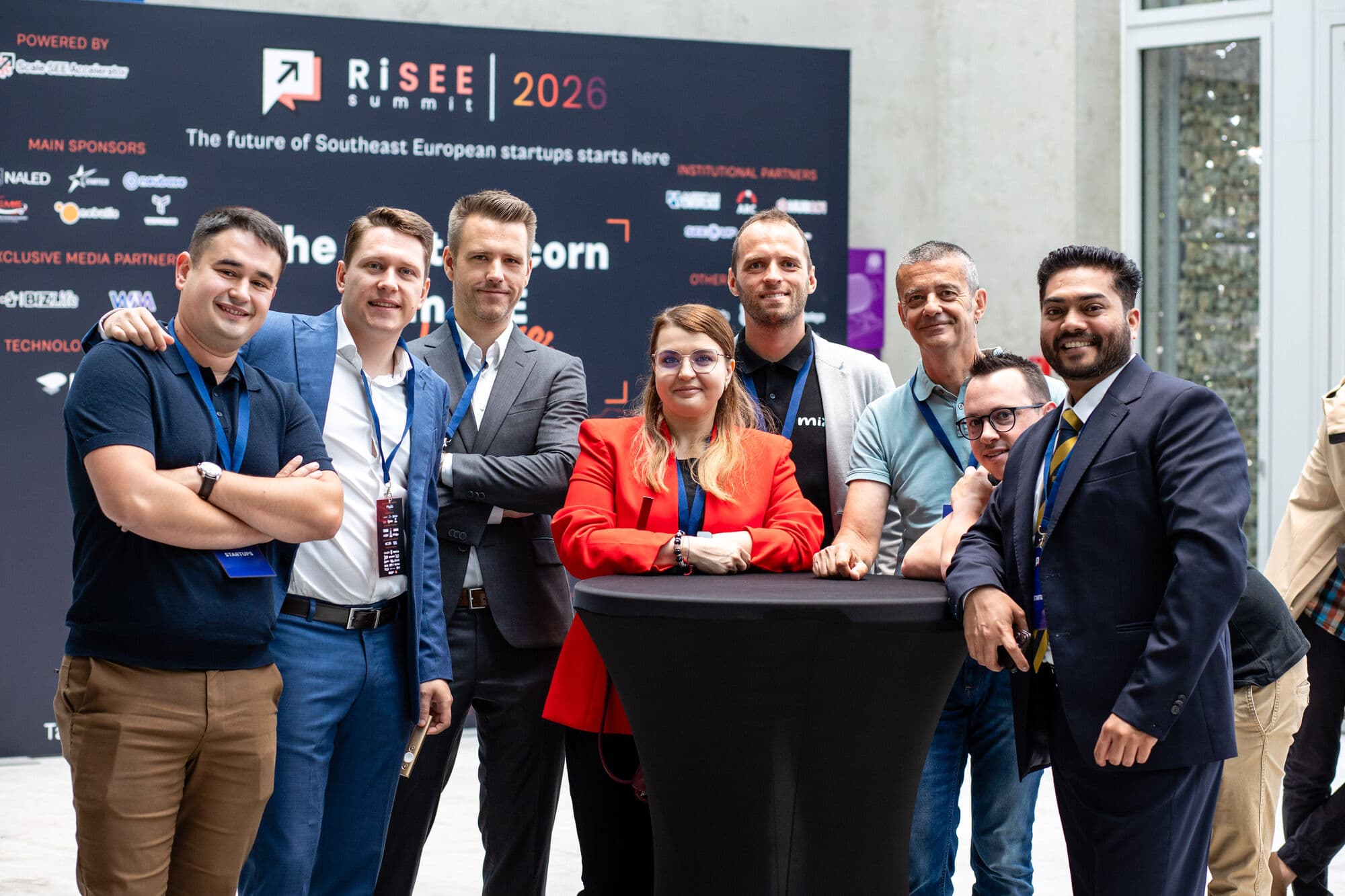 Batch 2 founders together at RiSEE Summit 2026